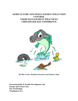 agriculture non-point source pollution control good management