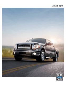 2012 Ford F-150 Brochure