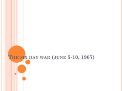 04. The Six Day War 2