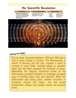The Scientific Revolution II.key