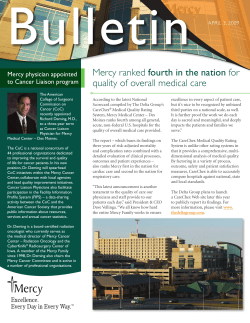 Bulletin - Mercy Medical Center Des Moines