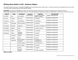 AuthorsCraftSentenceHelpers