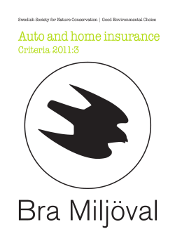 Auto and home insurance