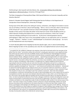 1 (Forthcoming in Julia Cassaniti and Usha Menon, Eds