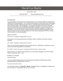 Curriculum Vitae - Delta State University