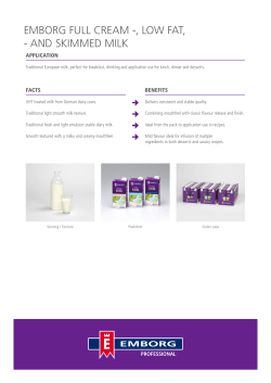 Emborg Full Cream Milk