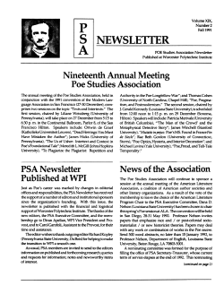 Fall 1991, vol. XIX, no.2