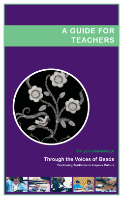 a guide for teachers - Royal Ontario Museum