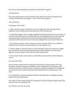 Law - SUNY Canton