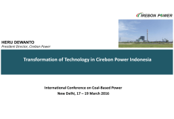 Continuous Emission Monitoring System: Indonesia`s Experience