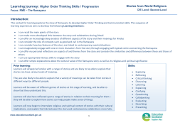 The Ramayana learning journey