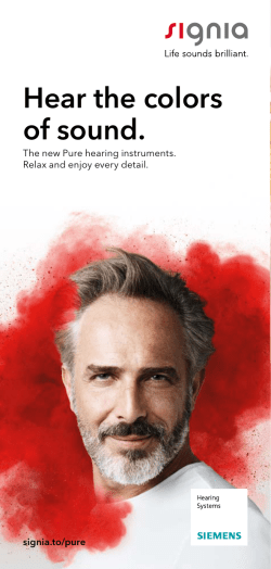 Pure primax - Signia Hearing Aids