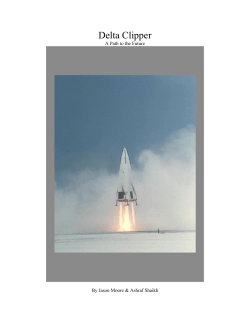 Delta Clipper - Department of Aerospace Engineering and