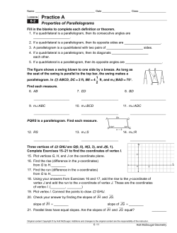 Practice A - Garnet Valley School District
