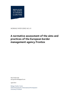 A normative assessment of the aims and