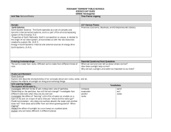 Unit 5 Soil and Rocks - Rockaway Township School District