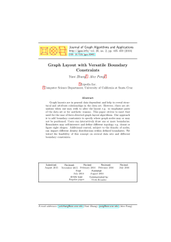 Graph Layout with Versatile Boundary Constraints