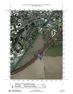 Soil Map&mdash;Solano County, California, and Yolo