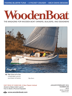 FISHING BLUEFIN TUNA &bull; A PoCKET CRUISER &bull; ARCH DAVIS