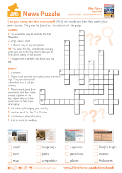 Issue 489 News Puzzle KS1