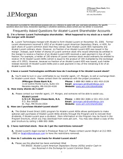 Historical Merger and Acquisition Information
