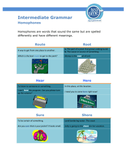 Intermediate Grammar - TeaTime-Mag