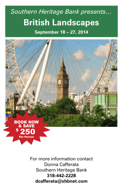 British Landscapes - Southern Heritage Bank