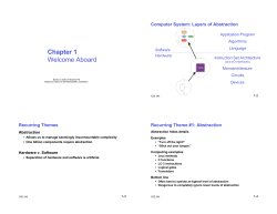 Ch. 1 Slides - CIS @ UPenn