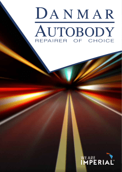 OVERVIEW - Danmar Autobody