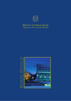 Diplomatic Protocol of the Republic