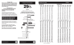 Schedule - Route 29 - State