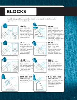 blocks - Sandvik Mining and Construction
