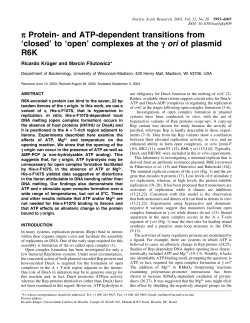 p Protein- and ATP-dependent transitions from `closed` to `open
