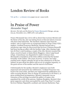 Bernini review in London Review of Books