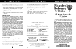 All About Properties Of Matter