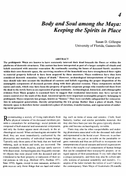 Chapter 4. Body and Soul among the Maya: Keeping the Spirits in