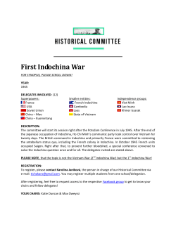 First Indochina War