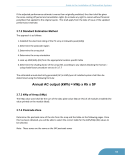 3.7.2 Standard Estimation Method - easy-pv