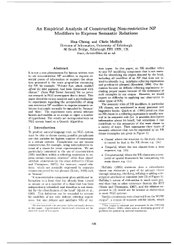 An Empirical Analysis of Constructing Non