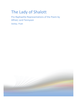 The Lady of Shalott