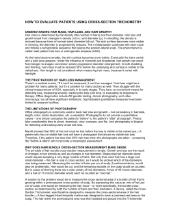 how to evaluate patients using cross-section