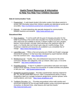 use these online parent resources