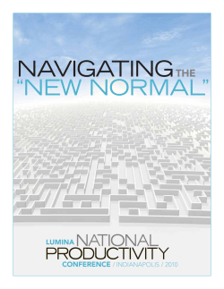 Navigating the "new normal"