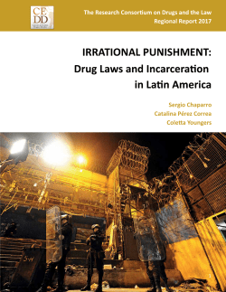irrational punishment - Colectivo de Estudios Drogas y Derecho