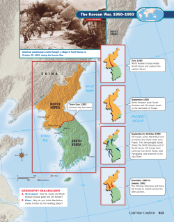 The Korean War, 1950&ndash;1953