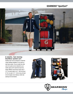 GEARBOSS® SportCart - Wenger Corporation
