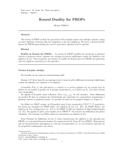Koszul Duality for PROPs