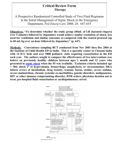 answer key - Emergency Medicine