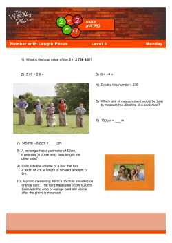 Number with Length Focus Monday Level 3