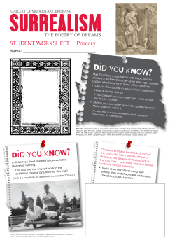 Primary Student Worksheet